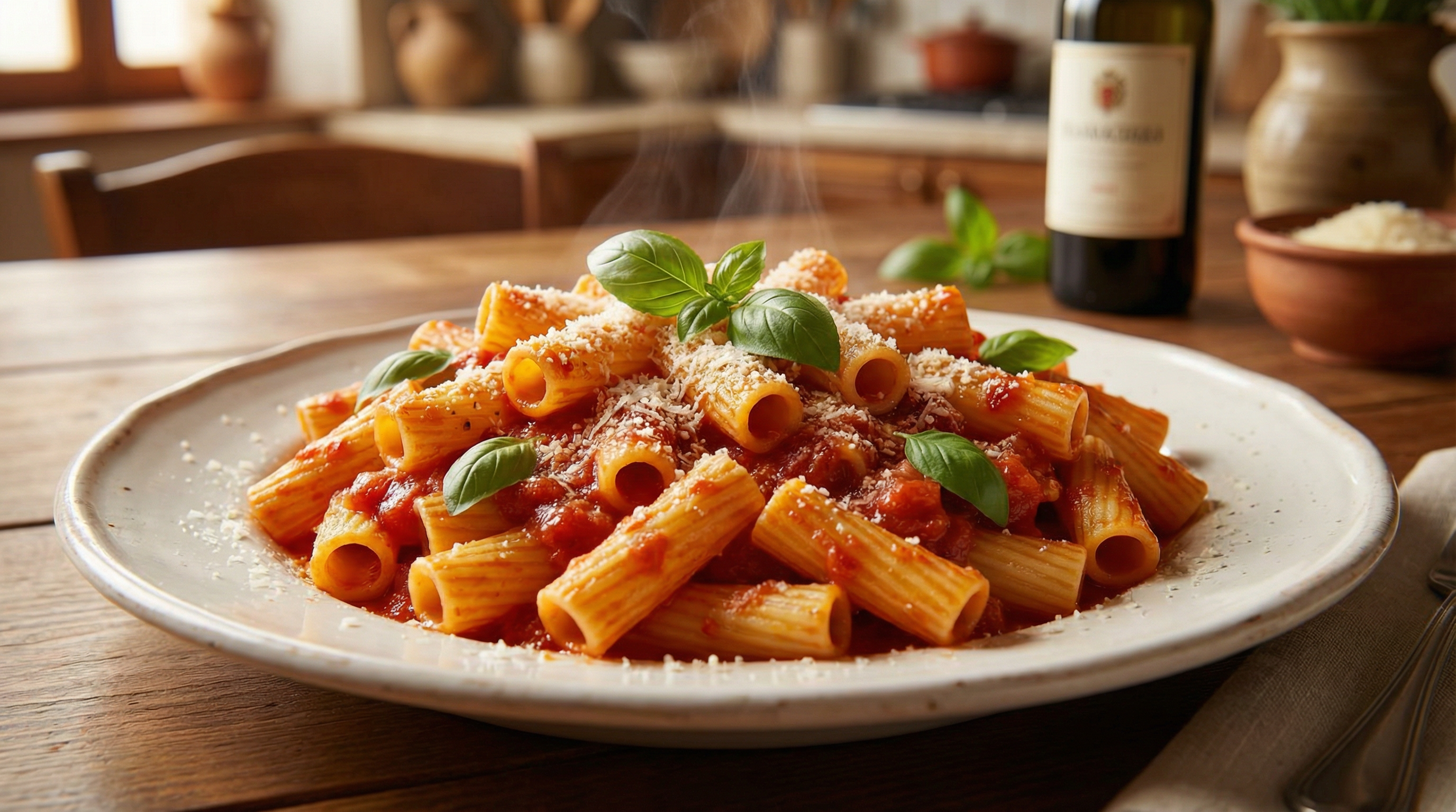 Nonna's delicious Italian pasta